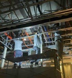 Zettabytes technicians at work on a job site