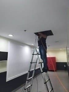 Zettabytes technicians at work on a job site